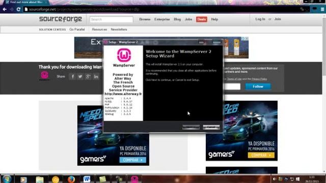 COMO DESCARGAR WAMPSERVER PARA WINDOWS 7 смотреть онлайн