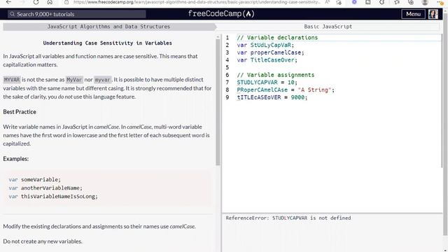 Basic JavaScript - JavaScript Algorithms and Data Structures смотреть онлайн