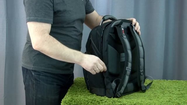 Обзор делового рюкзака WENGER Synergy 600635 смотреть онлайн