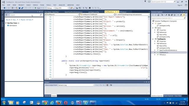 TrainingRite.com Selenium with C# and Visual Studio - Building C#.NET Test Framework смотреть онлайн