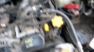 мотор «троит» subaru