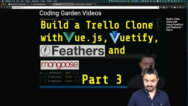 Build a YouTube API Proxy Server with node.js/express and a Filterable List with Vanilla JavaScript смотреть онлайн