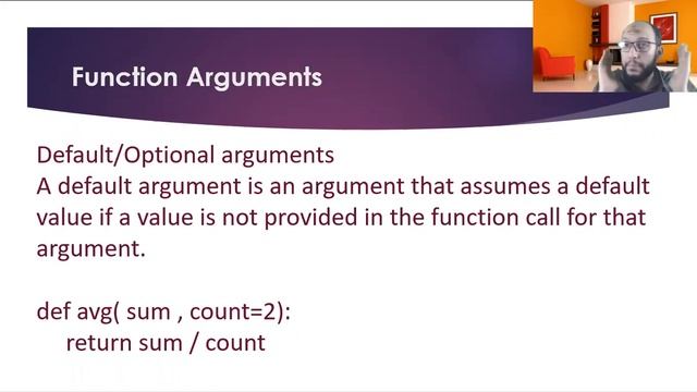 34 Python Course L10 functions arguments types, required, default or optional argument, variable смотреть онлайн