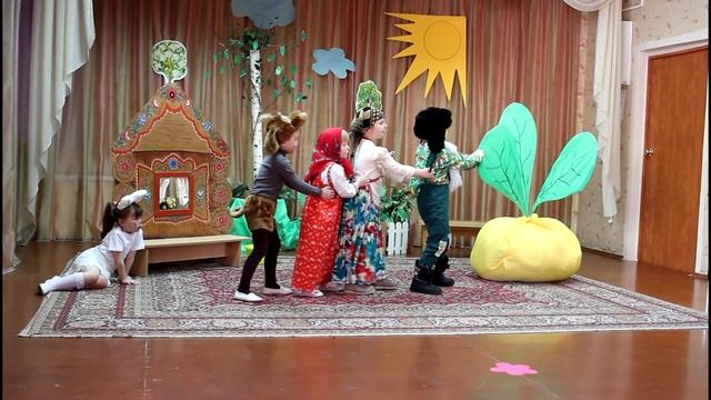 постановка сказки Репка смотреть онлайн