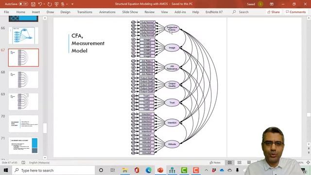 SEM with AMOS: From Zero to Hero (17: Draw the CFA model in AMOS) смотреть онлайн
