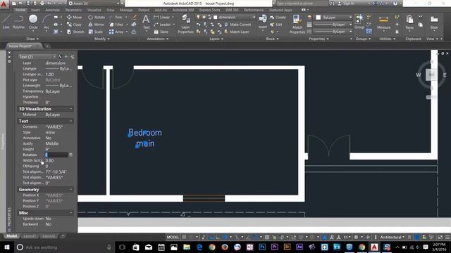 Creating Text Object AutoCAD 2016 Training Tutorial 28 смотреть онлайн