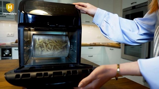 HomeVero Digital Air Fryer Oven 12L HV-AF12XL смотреть онлайн