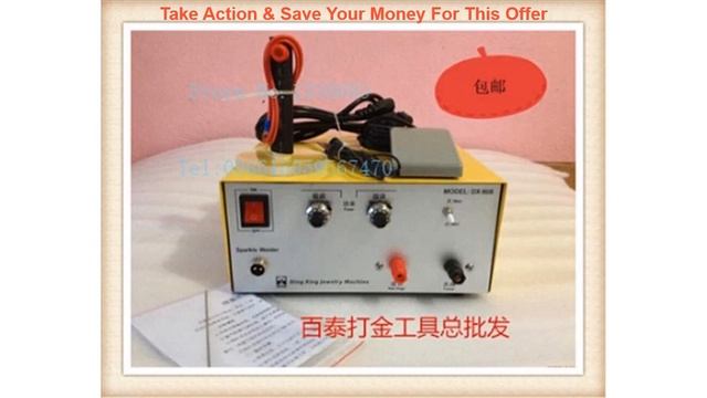 Review High power new coming Jewelry Making Tools 80A Electric Sparkle Welder Mini Spot Welder Jew смотреть онлайн