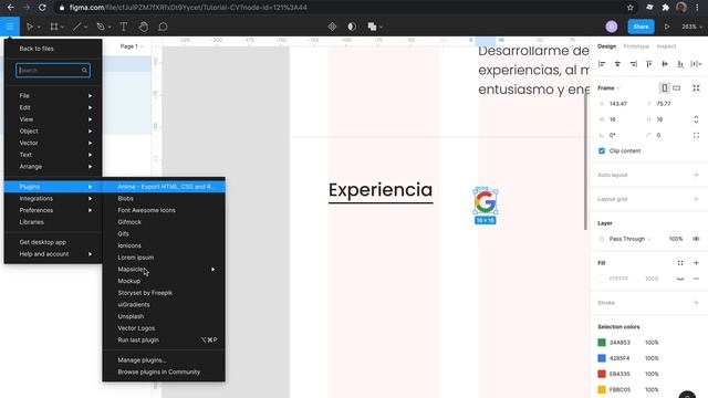 Como hacer un curriculum vitae CV en 20 minutos con Figma 2021 смотреть онлайн