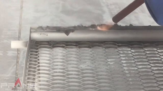 Очистка трубы 57 мм от пленки смотреть онлайн