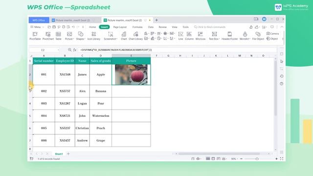 [WPS Academy] 2.4.9 Excel:More features in Picture inserting смотреть онлайн