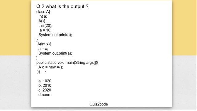 Java: Use of this & super keywords in Constructor chaining смотреть онлайн