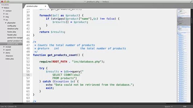 PHP#5.3 Using COUNT смотреть онлайн
