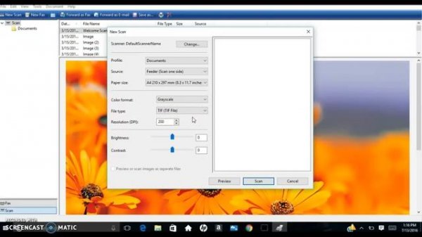 Scan Docs to PDF with Windows Fax/Scan