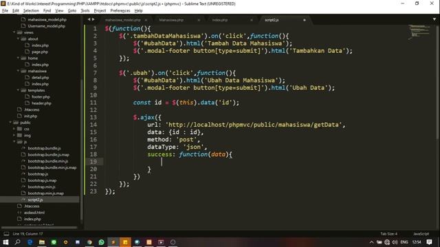PHP MVC #10 - Update Data смотреть онлайн
