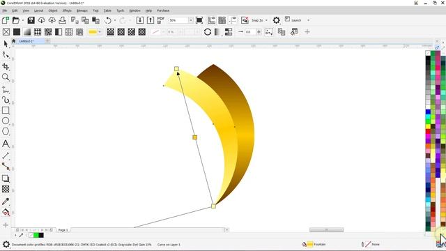 Spiral spinning | Learn logo design | Corel DRAW tutorials | 003 смотреть онлайн