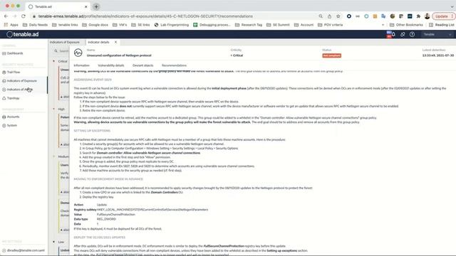 Tenable.ad. Защита от атак на Active Directory в реальном времени смотреть онлайн