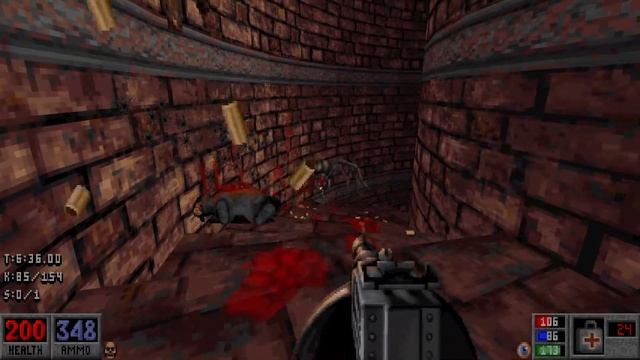 Blood - E4M6 The Ganglion Depths - All Secrets - Well Done смотреть онлайн