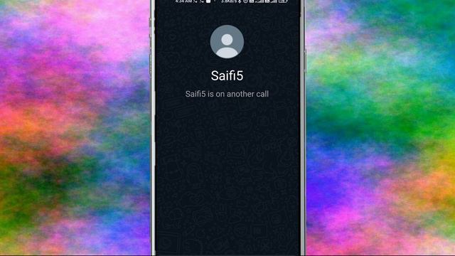 WhatsApp | is on Another call || Call Busy Showing Problem смотреть онлайн