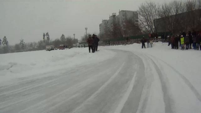 winter kart 2012 \ round 6. onboard. 2 Заезд смотреть онлайн