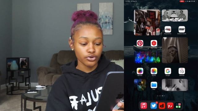 what's on my iPad mini 6th generation + review! *horror widgets aesthetic* смотреть онлайн