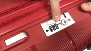 КАК НАСТРОИТЬ ЗАМОК TSA НА ЧЕМОДАНЕ MANHATTAN ИЗ ПОЛИПРОПИЛЕНА ОТ Дом Чемоданов!