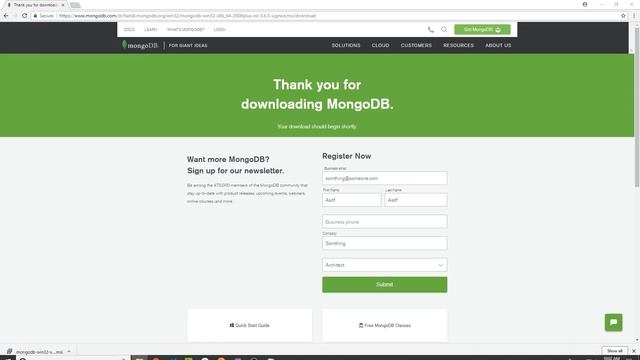 Install MongoDB смотреть онлайн