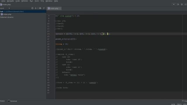 PHP. Урок 3. Массивы. смотреть онлайн