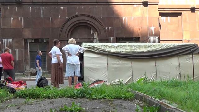 Установка МБ-552 М2 на территории МГУ им. Ломоносова смотреть онлайн