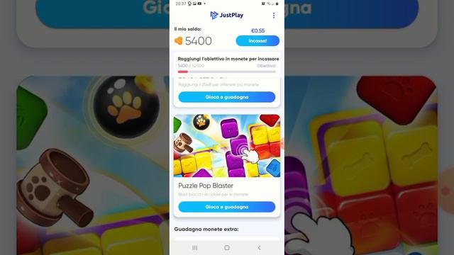 come guadagnare centesimi ogni giorno con just play e altre app. смотреть онлайн
