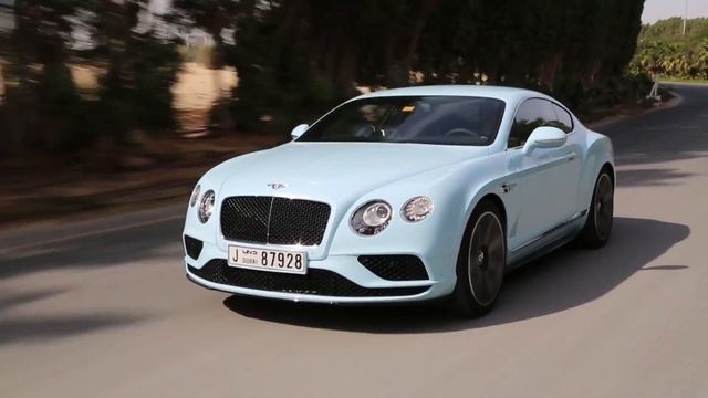 Bentley Continental GT V8S Test Drive смотреть онлайн