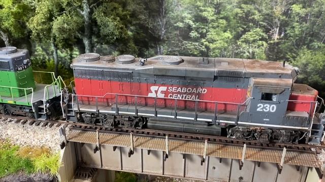 Seaboard Central - September 2023 Layout Update смотреть онлайн