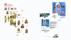 5. Spotlight Starter. Student's book + Workbook. Unit 3