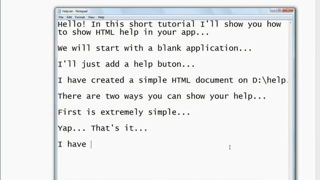 How to add HTML help to C# application смотреть онлайн