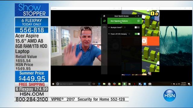 Acer Aspire 15.6" AMD A8 8GB, 1TB Windows 10 Laptop смотреть онлайн