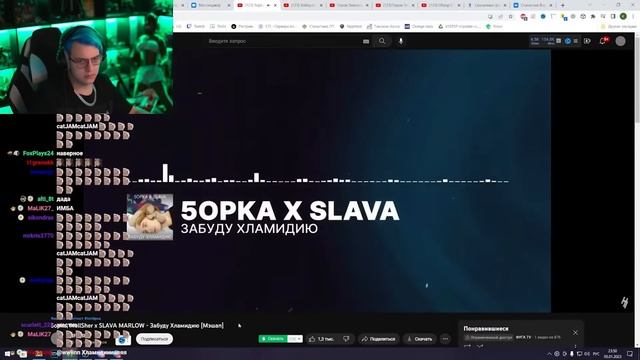 РЕАКЦИЯ ПЯТЁРКИ НА МЭШАП ЗАБУДУ ХЛАМИДИЮ | ПРИЗНАНИЕ? | Нарезка стрима ФУГА TV смотреть онлайн