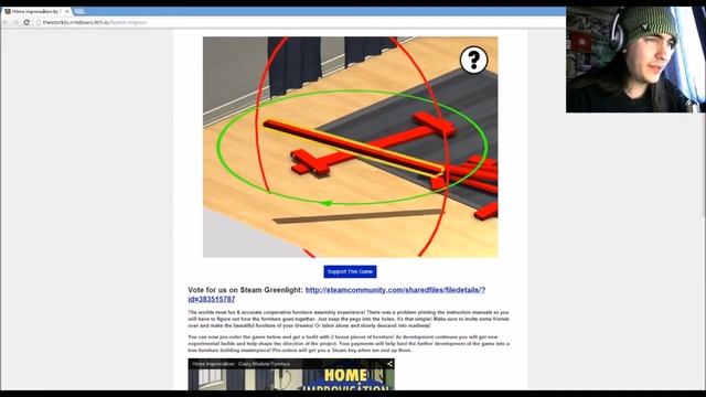 IKEA furniture building game - Home Improvisåtion смотреть онлайн