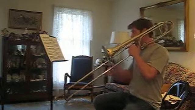 Telemann trombone solo 2 - Josh смотреть онлайн