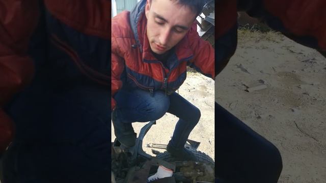 Замена радиатора Mitsubishi Canter