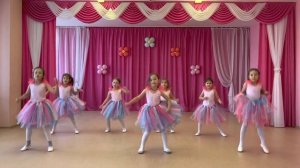 Современный танец девочек. Papito Chocolata Подготовительная группа