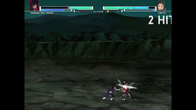 Madara Edo Tensei (New) VS Obito in Jump Force Mugen смотреть онлайн
