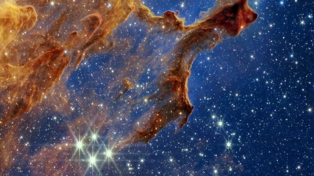 Tour the Webb Telescope’s Pillars of Creation смотреть онлайн