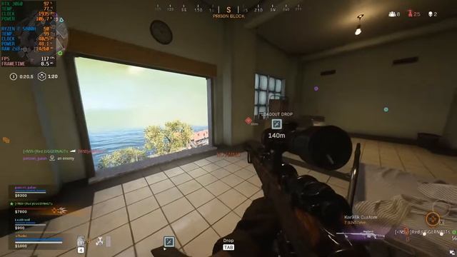COD Warzone Pacific Full Test | Dell G15 RTX 3060 [130W] Laptop + Ryzen 7 5800H смотреть онлайн