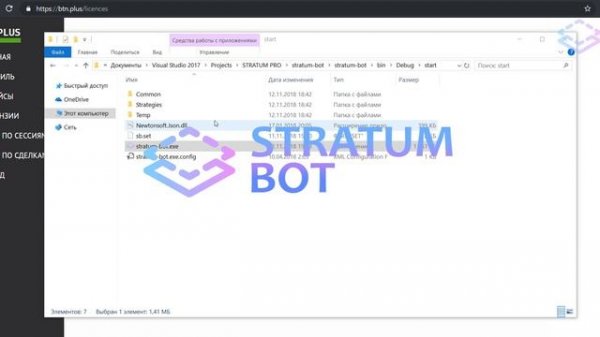 Активация Stratum-bot v0.2.0