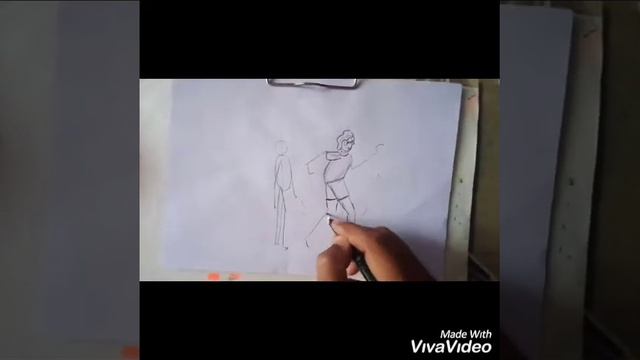 Grade 8 Topic 4 "Human figure sketch" смотреть онлайн