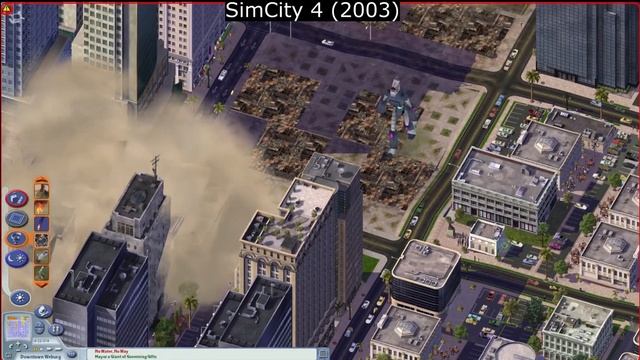 The Evolution of All SimCity Disasters 1989 - 2013 смотреть онлайн