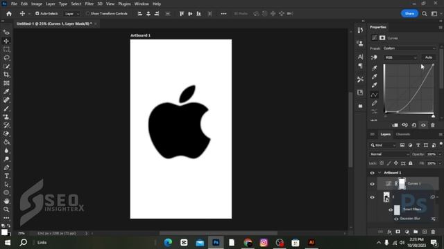 Convert a Low Resolution Logo into a High Res Vector Graphic in Photoshop смотреть онлайн