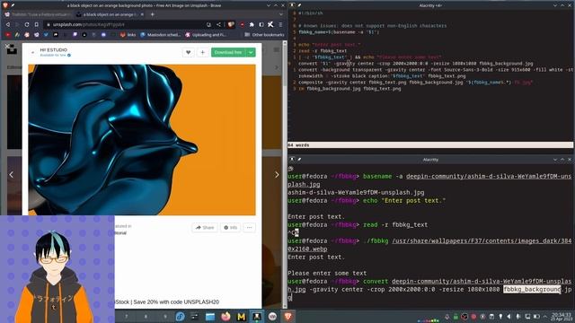 Social Media, Shell Scripts, & Some ImageMagick! смотреть онлайн