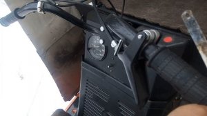 Установка курка газа от снегохода "Тайга" на снегоход "Буран".