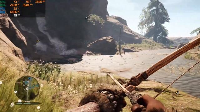 Far Cry Primal Gameplay - i7 7700HQ & GTX 1050Ti смотреть онлайн